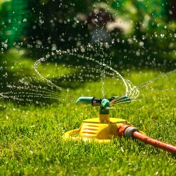 Watering your yard